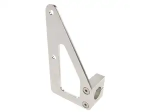 66HEROES License plate holder side left (CH version) Inox 66HEROES License plate holder side left (CH version) Inox