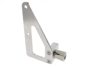 66HEROES License plate holder side incl. mounting pin Inox (CH version) 66HEROES License plate holder side incl. mounting pin Inox (CH version)