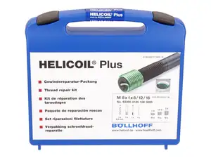 HeliCoil Gewinde-Reparatur-Set M8x1 (Profi Werkzeug) HeliCoil Gewinde-Reparatur-Set M8x1 (Profi Werkzeug)