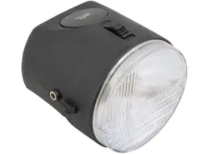 Scheinwerfer schwarz matt (3 Schalterpositionen) | Piaggio SI Scheinwerfer schwarz matt (3 Schalterpositionen) | Piaggio SI