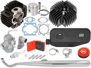 GPO Tuning-Set 45 mm (réplique Metrakit) | Puch E50 GPO Tuning-Set 45 mm (réplique Metrakit) | Puch E50