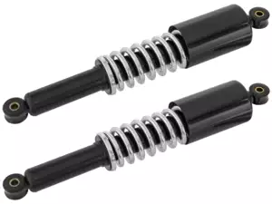 Amortisseur 35 cm noir / chrome avec capuchon Amortisseur 35 cm noir / chrome avec capuchon