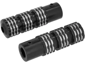 GPO Repose-pieds alu noir anodisé GPO Repose-pieds alu noir anodisé