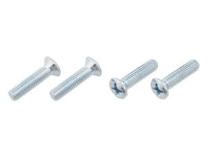 swiing® revival Set de vis pour couvercle d'embrayage galvanisé | Puch E50 swiing® revival Set de vis pour couvercle d'embrayage galvanisé | Puch E50