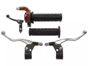 Set de poignées Lusito noir Set de poignées Lusito noir