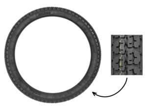 Mitas 2.25 x 17" Reifen B4 Allround Mitas 2.25 x 17" Reifen B4 Allround