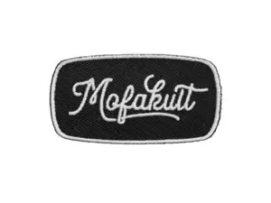 mk-Merch Ecusson "mofakult retro" 65 x 35 mm mk-Merch Ecusson "mofakult retro" 65 x 35 mm