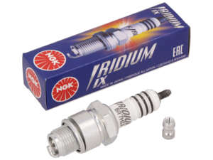 NGK (BR6HIX - BR10HIX) Bougie d'allumage à filetage court antiparasitée Iridium NGK (BR6HIX - BR10HIX) Bougie d'allumage à filetage court antiparasitée Iridium