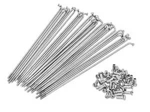 GPO 17" Speichen-Set inkl. Nippel (2.9 x 188 mm) silber GPO 17" Speichen-Set inkl. Nippel (2.9 x 188 mm) silber