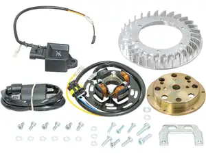 HPI racing ignition 12V with light breaker housing | Piaggio Ciao, SI, Bravo, Boxer HPI racing ignition 12V with light breaker housing | Piaggio Ciao, SI, Bravo, Boxer