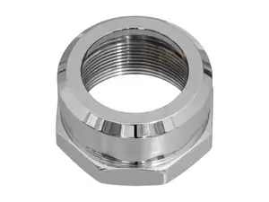 swiing® revival écrou de tige de fourche 1" / 24G ouvert potence chrome | Piaggio Ciao swiing® revival écrou de tige de fourche 1" / 24G ouvert potence chrome | Piaggio Ciao