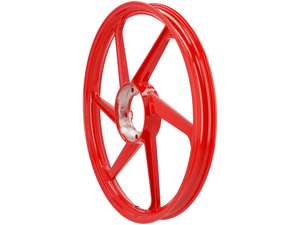 Jante 17" en fonte rouge (6 rayons simples) | Puch Jante 17" en fonte rouge (6 rayons simples) | Puch