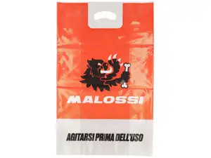 Malossi Tragetasche orange Kunststoff Malossi Tragetasche orange Kunststoff