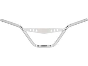 Guidon à plaque de fourche incurvé de 20 cm avec plaque chromée | Zündapp KS50 Cross Guidon à plaque de fourche incurvé de 20 cm avec plaque chromée | Zündapp KS50 Cross
