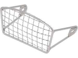Grille de lampe chromée carrée Grille de lampe chromée carrée