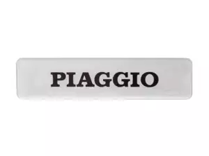 Autocollant réservoir "PIAGGIO" 3D silicone 115 x 27 mm original | Piaggio Ciao, SI, Bravo Autocollant réservoir "PIAGGIO" 3D silicone 115 x 27 mm original | Piaggio Ciao, SI, Bravo