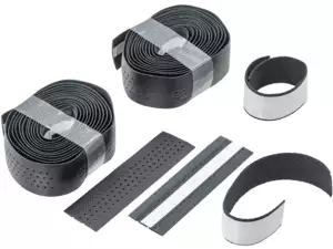 Bande de guidon BROOKS cuir véritable noir Bande de guidon BROOKS cuir véritable noir