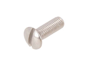 Vis M5x16 tête fraisée bombée fendue Inox Vis M5x16 tête fraisée bombée fendue Inox