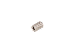 Vis sans tête M5x8 à six pans creux et tête conique, en inox Vis sans tête M5x8 à six pans creux et tête conique, en inox