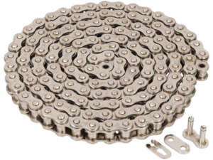 Chaîne d'entraînement A-Chain argent 428HS (renforcée) 144L Petite moto Chaîne d'entraînement A-Chain argent 428HS (renforcée) 144L Petite moto