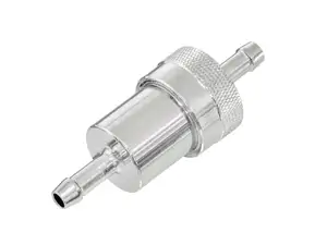 GPO fuel filter connection 6 mm aluminum silver (removable) GPO fuel filter connection 6 mm aluminum silver (removable)