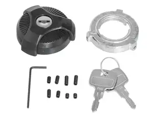 Bouchon de réservoir verrouillable avec tubulure de réservoir vissable Bouchon de réservoir verrouillable avec tubulure de réservoir vissable