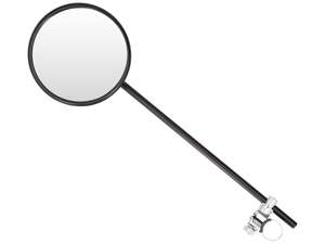 Bumm mirror round Inox black Bumm mirror round Inox black
