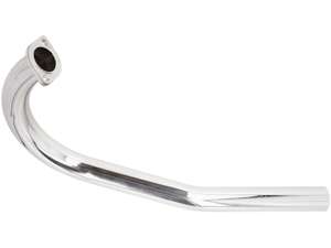swiing® ingenious exhaust manifold 28 mm left chrome | Zündapp Belmondo swiing® ingenious exhaust manifold 28 mm left chrome | Zündapp Belmondo