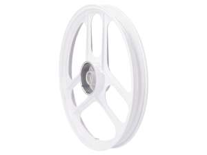 Grimeca Jante alu 16" blanche (3/6 rayons) avant | Pony Cross 521 Grimeca Jante alu 16" blanche (3/6 rayons) avant | Pony Cross 521