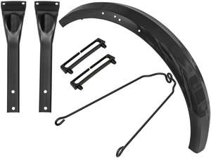 swiing® revival 17" Kit de tôles de protection avant carrées noir | Puch Maxi S, N swiing® revival 17" Kit de tôles de protection avant carrées noir | Puch Maxi S, N
