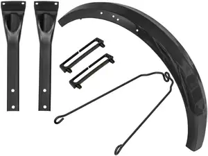 swiing® revival 17" Vorderschutzblech-Set eckig schwarz | Puch Maxi S, N swiing® revival 17" Vorderschutzblech-Set eckig schwarz | Puch Maxi S, N