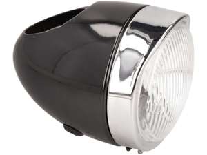 Eierlampe Ø 103 mm (mittige Befestigung) schwarz / Chrom Eierlampe Ø 103 mm (mittige Befestigung) schwarz / Chrom