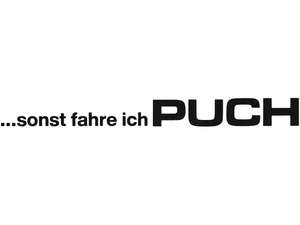 mk-Merch Autocollant "... sinon je roule en Puch" 240 x 23 mm noir mk-Merch Autocollant "... sinon je roule en Puch" 240 x 23 mm noir