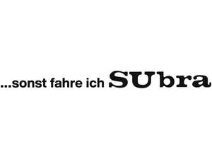 mk-merch Autocollant "... sinon je roule en SUbra" 240 x 20 mm noir mk-merch Autocollant "... sinon je roule en SUbra" 240 x 20 mm noir