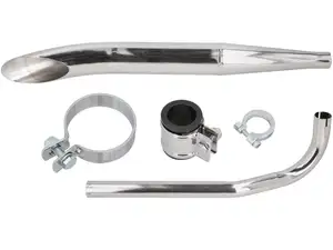 Kit d'échappement Sidepipe Ø 28 / 60 mm Chrome | Sachs 503 Kit d'échappement Sidepipe Ø 28 / 60 mm Chrome | Sachs 503