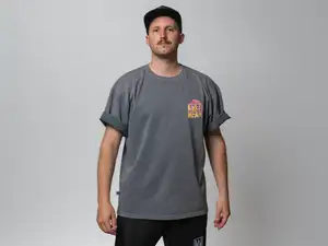 KULTWEAR T-shirt "Vintage" oversized gris KULTWEAR T-shirt "Vintage" oversized gris