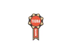swiing® revival "TIGRA Garantie" 20 x 35 mm autocollant | Tigra swiing® revival "TIGRA Garantie" 20 x 35 mm autocollant | Tigra
