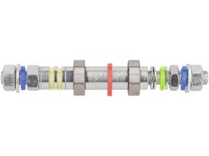 swiing® ingenious asse anteriore mozzo in ghisa Ø 29 mm kit conversione con cuscinetti | Puch swiing® ingenious asse anteriore mozzo in ghisa Ø 29 mm kit conversione con cuscinetti | Puch