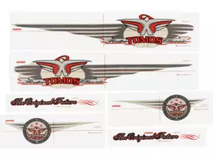 Jeu d'autocollants Tomos "The Original Future Jeu d'autocollants Tomos "The Original Future