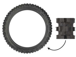 VeeRubber 2.75 x 17" tires VRM031 (V031) studs VeeRubber 2.75 x 17" tires VRM031 (V031) studs