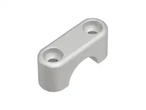 GPO Pont de serrage EBR Plaque de fourche en fonte Alu argent GPO Pont de serrage EBR Plaque de fourche en fonte Alu argent