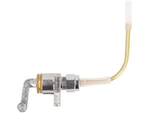 GPO robinet d'essence horizontal M12x1 (avec écrou) sortant par le bas | Piaggio Ciao GPO robinet d'essence horizontal M12x1 (avec écrou) sortant par le bas | Piaggio Ciao