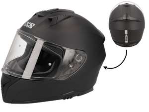 Casque intégral IXS « zweisiebzehn » noir mat (M) Casque intégral IXS « zweisiebzehn » noir mat (M)