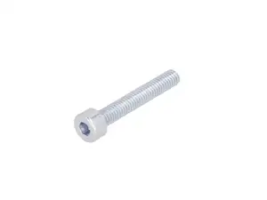 Vis M4x25 tête cylindrique à six pans creux zinguée Vis M4x25 tête cylindrique à six pans creux zinguée