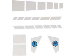 Kit d'autocollants cadre blanc | Piaggio SUPERbravo Kit d'autocollants cadre blanc | Piaggio SUPERbravo