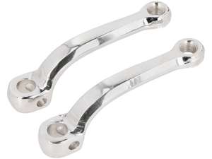 GPO Tretkurbeln Chrom 153 mm stark gekröpft GPO Tretkurbeln Chrom 153 mm stark gekröpft