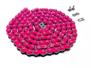 Chaîne d'entraînement CYC rose 415H (renforcée) 128L Chaîne d'entraînement CYC rose 415H (renforcée) 128L