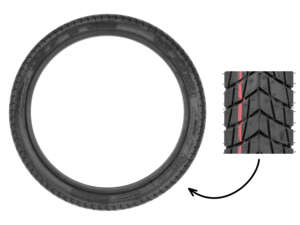 Pneu Mitas 2.50 x 17" MC51 Allround (M+S) Pneu Mitas 2.50 x 17" MC51 Allround (M+S)