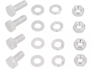 GPO Kit de vis pour garde-boue avant galvanisé | Hercules 621, 623, Prima GPO Kit de vis pour garde-boue avant galvanisé | Hercules 621, 623, Prima