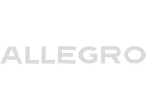 Autocollant "ALLEGRO" 200 mm blanc Autocollant "ALLEGRO" 200 mm blanc